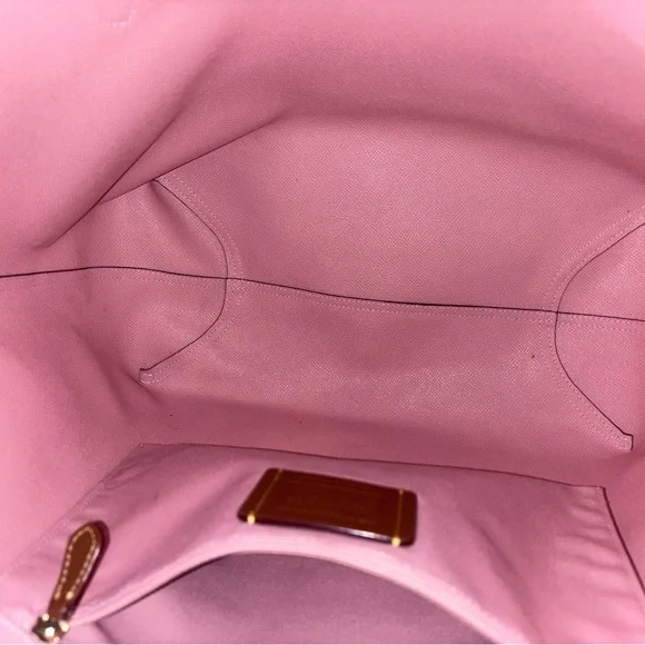 Coach Powder Pink Signature Tote - Picture 7 of 9